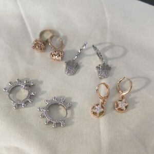 4 Pairs Earrings NWOT